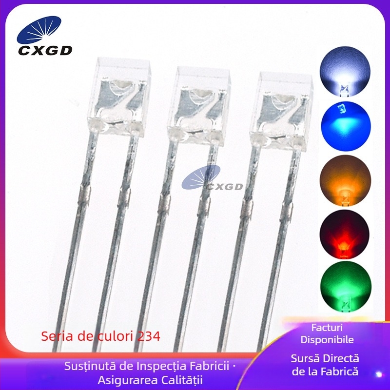 Perle LED 234 – 20 mA, 1.8–2.2 V, 0.06 W, unghi fascicul 45°, CRI 90+