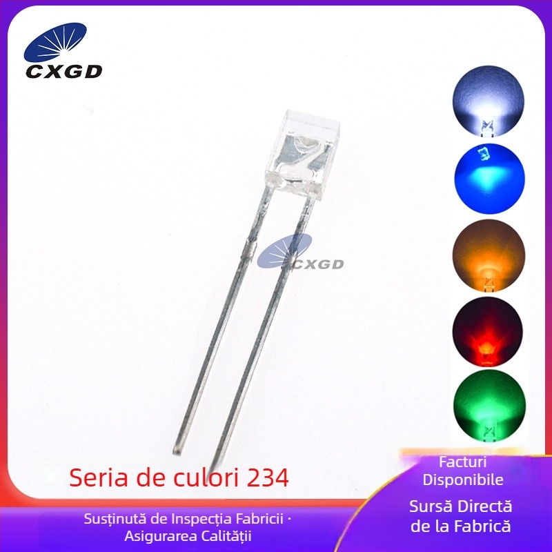 Perle LED 234 – 20 mA, 1.8–2.2 V, 0.06 W, unghi fascicul 45°, CRI 90+