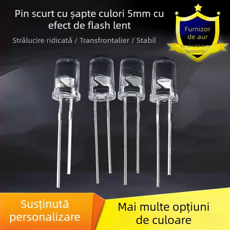 Perla LED pentru montaj direct cu margine, 20 mA la 3.2–3.4 V, 0.3 W, cip Guang Lei