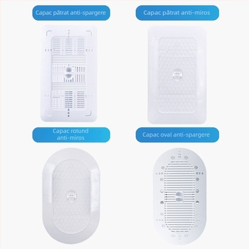 Capac de toaletă tip squat — material PP, brand excellent, fără rezervor de apă, stil modern minimalist