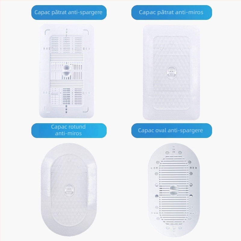 Capac de toaletă tip squat — material PP, brand excellent, fără rezervor de apă, stil modern minimalist