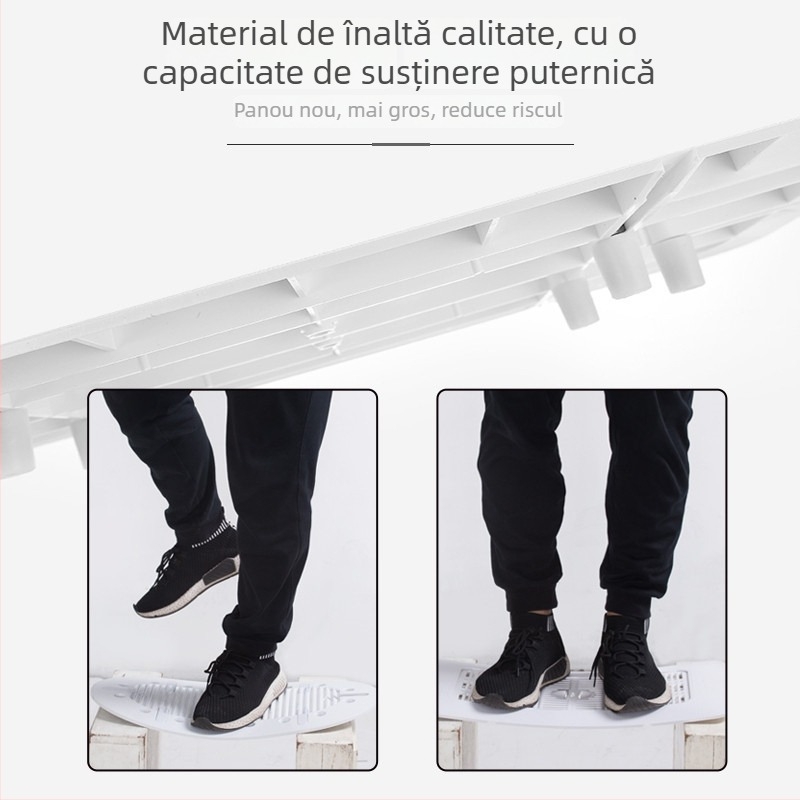 Capac de toaletă tip squat — material PP, brand excellent, fără rezervor de apă, stil modern minimalist