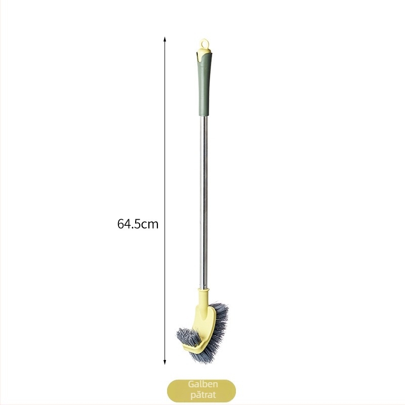 Perie de toaletă cu mâner lung, din plastic, 135 g, 1 buc.