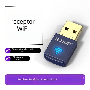 EDUP EP-N8568 Card USB Wireless de rețea cu Bluetooth - 2.4 GHz, 150 Mbps, IEEE 802.11b/g/n
