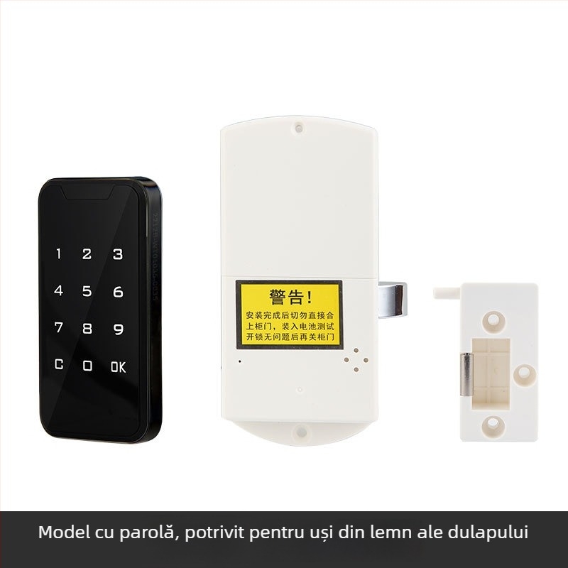 Dulap garderobă cu încuietoare electronică pe bază de parolă – Plastic, Model 1703-plastic, Stil modern minimalist