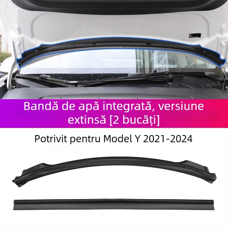 ABS YS-01 Capac protecție pentru intrarea de aer centrală cu plasă pentru rezervorul de apă, compatibil cu Tesla Model Y/3/YL cu 6 locuri, ecran detașabil anti-insecte