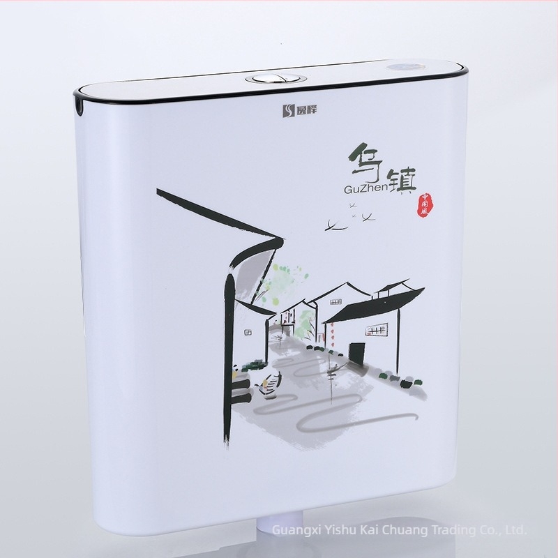 Rezervor de spălare pentru toaletă de tip kuc - PP, 4-8L, control manual, drenaj pe perete, Essence Antelope