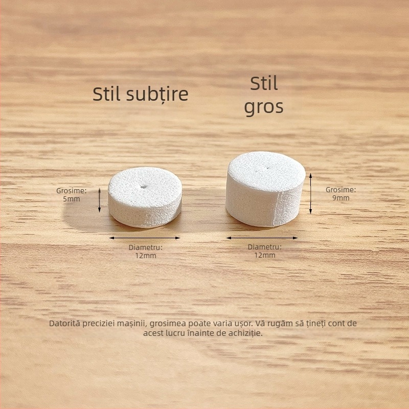 Garnitură circulară din spumă pentru cercei – accesorii pentru absorbția șocurilor