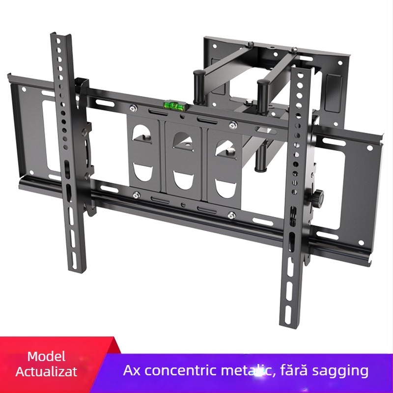 CP602 Suport TV pentru perete, telescopic, reglaj manual, material: oțel laminat la rece