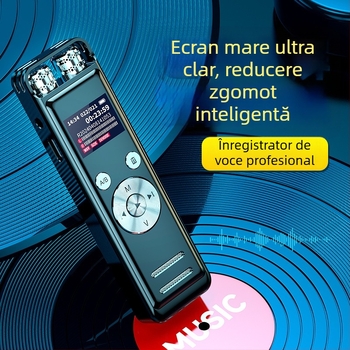 Pix de înregistrare ZD43B — WAV, 5700 minute de înregistrare, rază de 10 m, USB 2.0, carcasă din aliaj de zinc