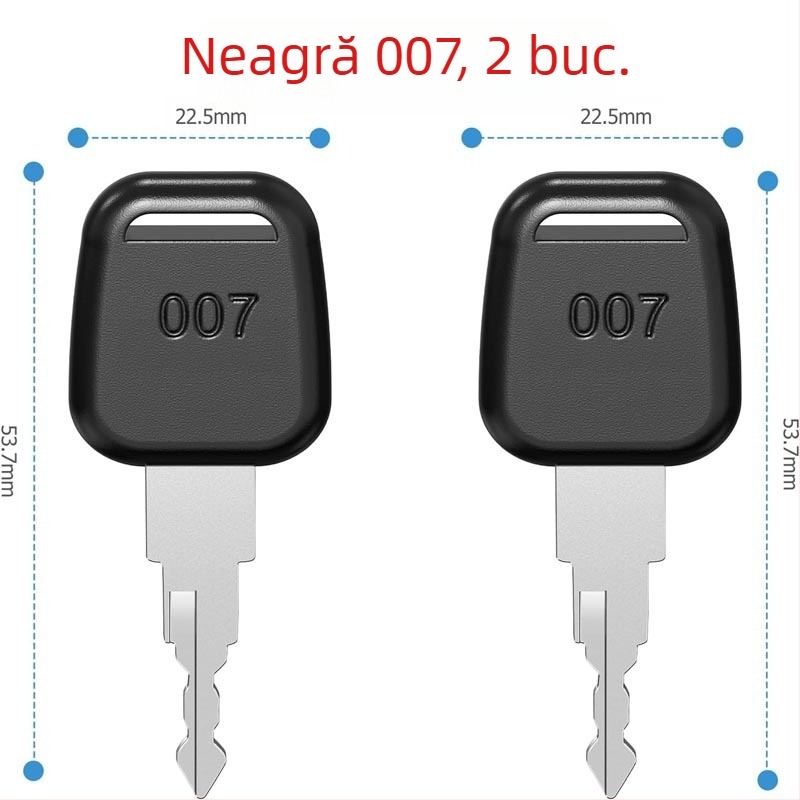 Încuietoare pentru bagaje cu parolă – cheie blocată și cheie pierdută