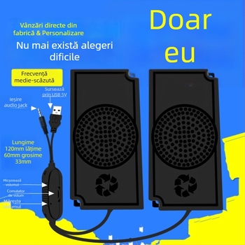ERQU Difuzor coaxial compozit – Diafragmă din material ne-hârtie, Magnet intern, Direcție NS, 15–30000 Hz