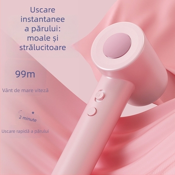 Uscător de păr cu motor DC fără perii, 1000W, 220V, 4 viteze de flux, aer cald/rece