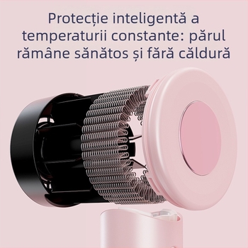 Uscător de păr cu motor DC fără perii, 1000W, 220V, 4 viteze de flux, aer cald/rece