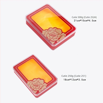 Cutie dreptunghiulară din plastic PS pentru ambalare cu capac, prelucrare personalizată și imprimare logo, grosime perete 1,5 mm