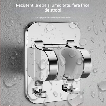 Suport pentru duș ABS – fără găuri, reglabil, 0–80°C, presiune nominală 1