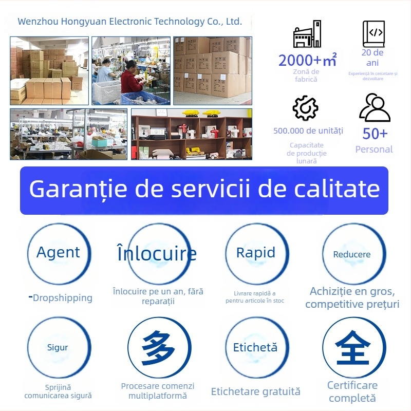 Pieptăn electric pentru masajul scalpului AA-003, 4 moduri, vibrare pentru relaxarea scalpului și stimularea rădăcinilor părului