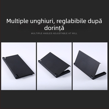 Raft plastic pentru monitor, 1 nivel depozitare pe birou, pliabil, mobil, fără instalare