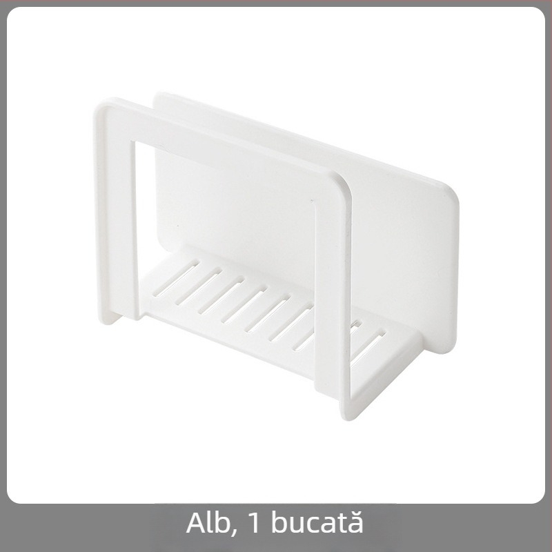 Raft de depozitare pentru router – stil japonez, ABS material, 1 nivel, fără montaj, potrivit pentru dormitor, baie și sufragerie.