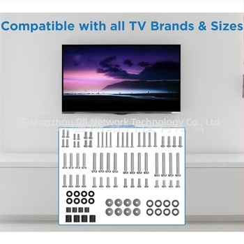 Kit de șuruburi montaj TV M568, control mecanic, etichetă privată licențiată