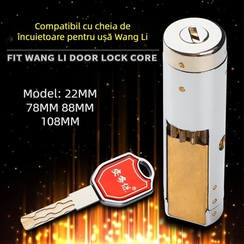 Cilindru de încuietoare – Cupru, 500 g, Model 22/78/88/108, Stil: Simplitate modernă