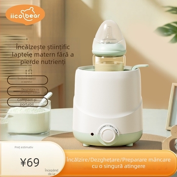 Hj-b06 Încălzitor de lapte pentru bebeluși, Yike bear, 200W, 220V, PP material, alimentare la priză