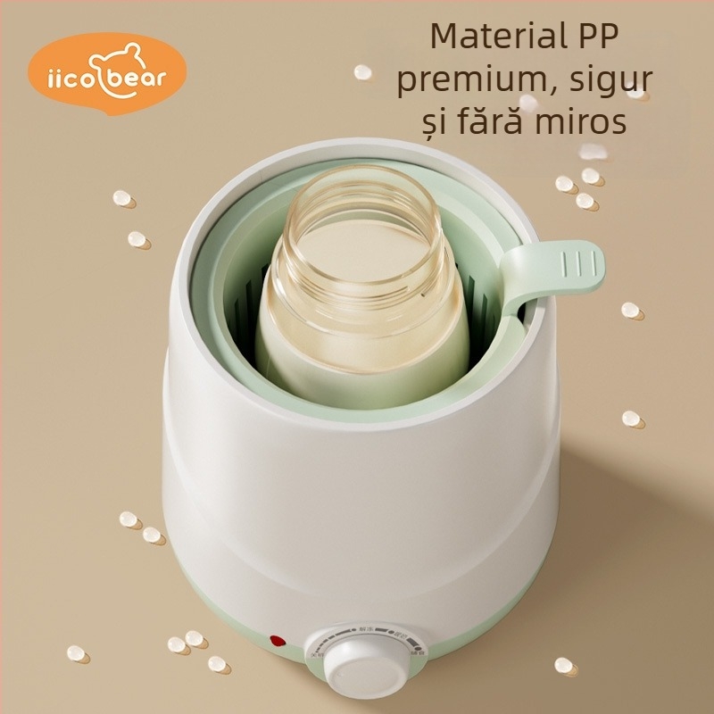 Hj-b06 Încălzitor de lapte pentru bebeluși, Yike bear, 200W, 220V, PP material, alimentare la priză