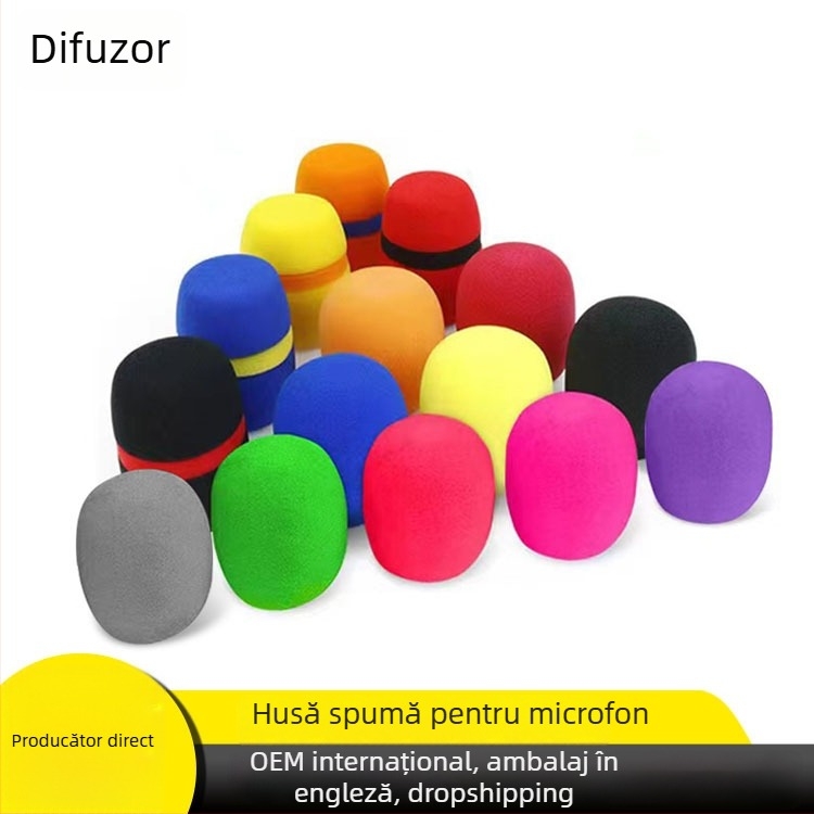 Husă protectoare pentru microfon, model Mi cotton head, brand Voice Transounder, alias: Microphone sponge sleeve