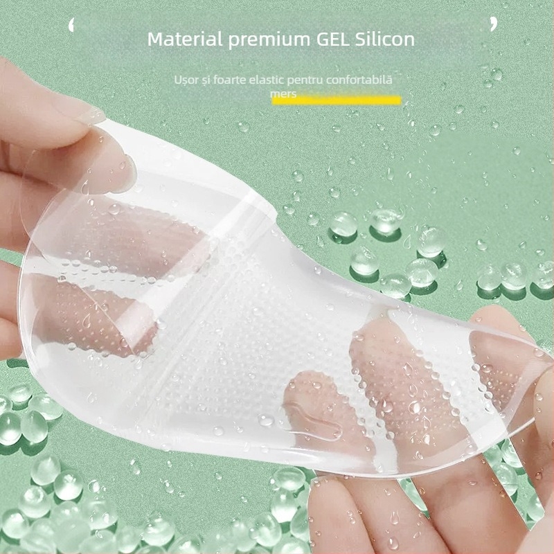 Talpă arc din silicon – talpă ortopedică, jumătate de talpă, unisex (S/L)