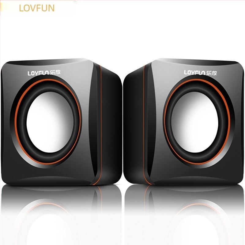 LF-701 Mini Boxe pentru Calculator, interfață USB, mufă audio 3,5 mm, sunet stereo cu 2 canale