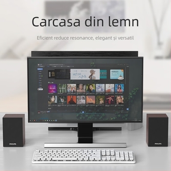 PHILIPS SPA20 difuzor de birou din lemn USB pentru calculator și laptop, 2023