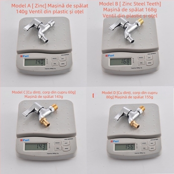 robinet din cupru pentru mașina de spălat, montaj rotativ, cartuș ceramic, robinet cu o singură manetă