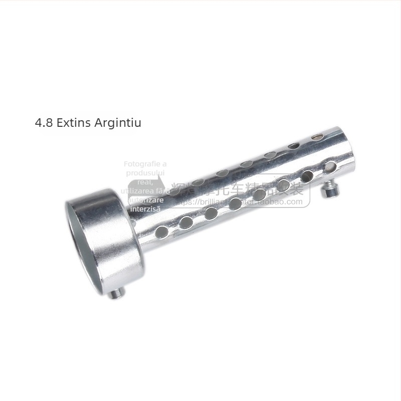 Conductă de evacuare modificată pentru motocicletă, Mopie Silencer, fier, pentru modificarea motocicletei