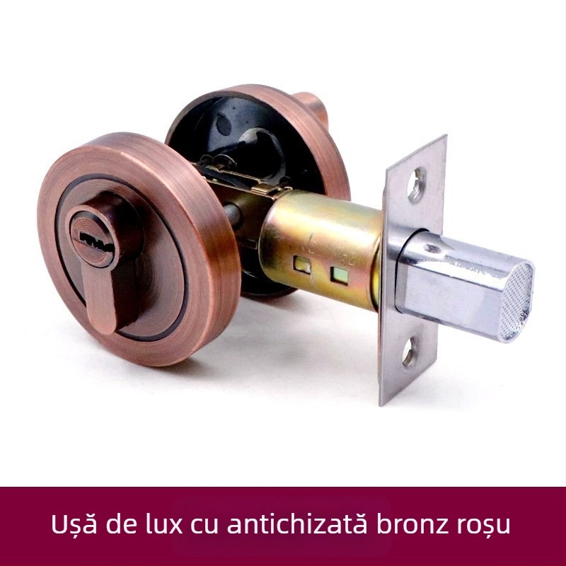 Yigu încuietoare ascunsă pentru uși interioare din lemn, aliaj de zinc, stil modern minimalist