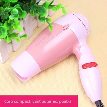 Uscător de păr pliabil, 700W, 220V, motor cu perii, aer rece/cald, mâner pliabil