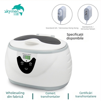 Curățitor ultrasonic all-in-one JP-3800S, 40 kHz, 50 W, cu un singur slot, control digital