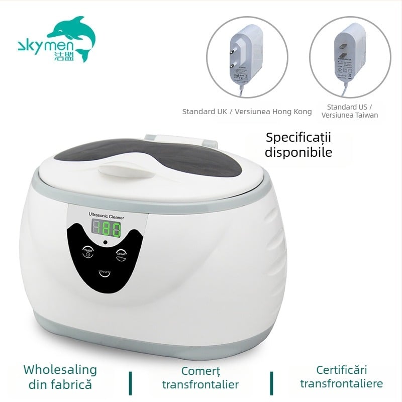 Curățitor ultrasonic all-in-one JP-3800S, 40 kHz, 50 W, cu un singur slot, control digital