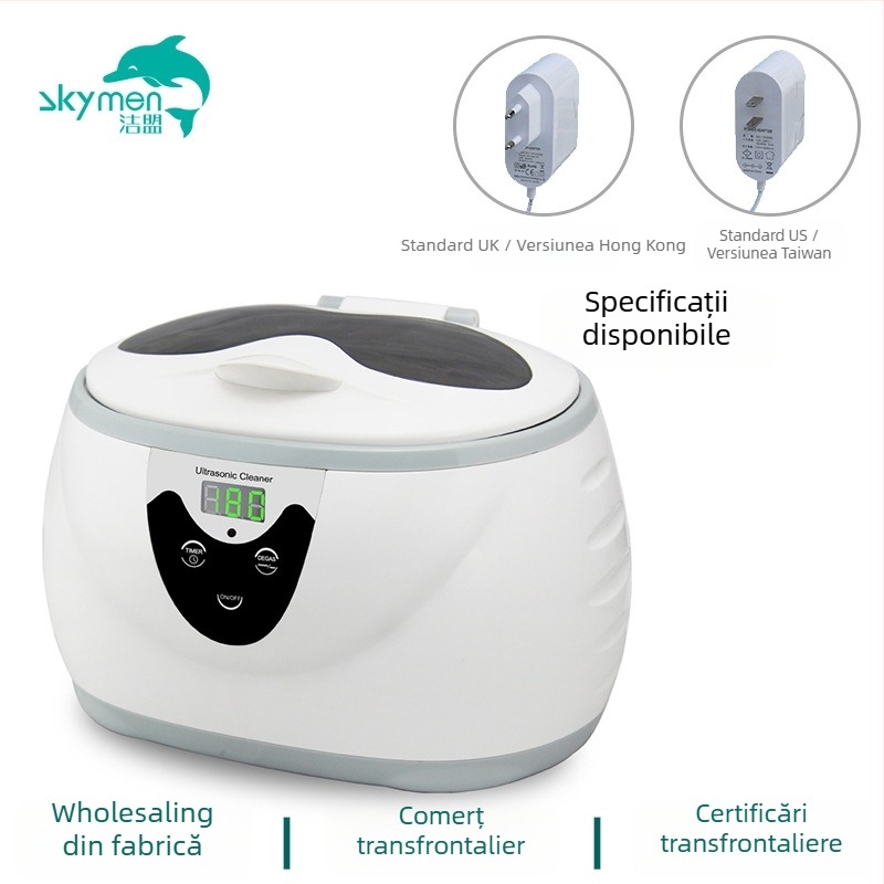 Curățitor ultrasonic all-in-one JP-3800S, 40 kHz, 50 W, cu un singur slot, control digital