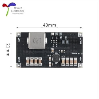 Modul TPS61088 Boost DC-DC pentru baterie Li-Ion, intrare 5V/9V/12V, ieșire până la 10A
