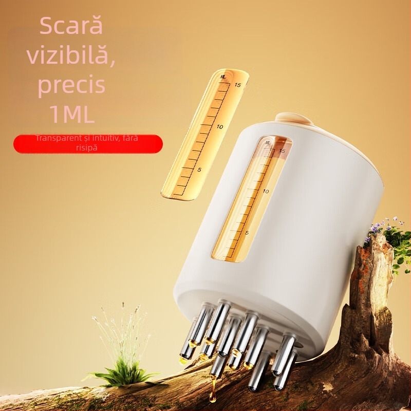 Konka KAMQ-1629-T dispozitiv pentru îngrijirea scalpului, cu aplicare de minoxidil, terapie cu lumină roșie, microcurent și masaj prin vibrații, pieptene ghid pentru lichid