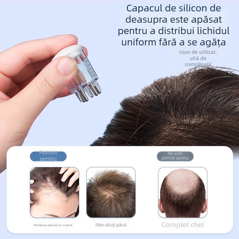 Aplicator scalp Minoxidil tincture – capă cu roller pentru masaj, Honglai brand, utilizare universală, patru sezoane