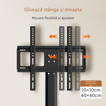 Bază universală pentru TV și suport de perete, control mecanic, braț din fier, capacitate de încărcare peste 15 kg