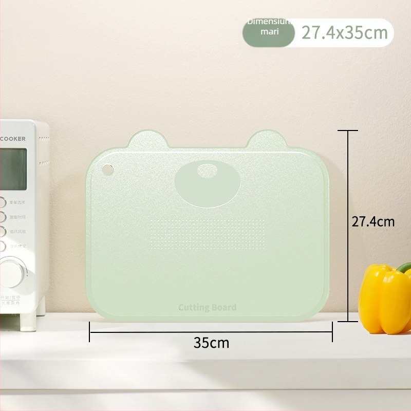 Tăietor din plastic de calitate alimentară pentru uz casnic, anti-derapare, rezistent la mucegai, potrivit pentru hrana de bebe și pregătirea fructelor și legumelor