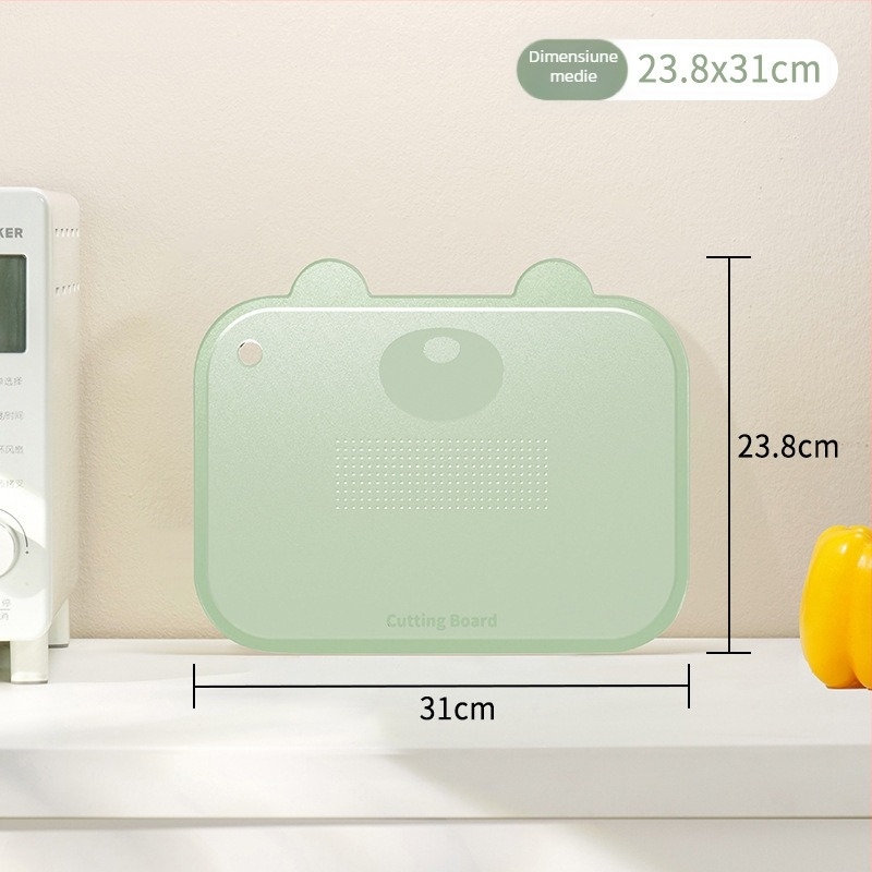 Tăietor din plastic de calitate alimentară pentru uz casnic, anti-derapare, rezistent la mucegai, potrivit pentru hrana de bebe și pregătirea fructelor și legumelor