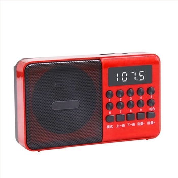 C6 player MP3 karaoke Bluetooth multifuncțional cu afișaj digital; redare USB/TF; Ieșire 5W; SNR ≥53 dB; baterie 1000–1999 mAh