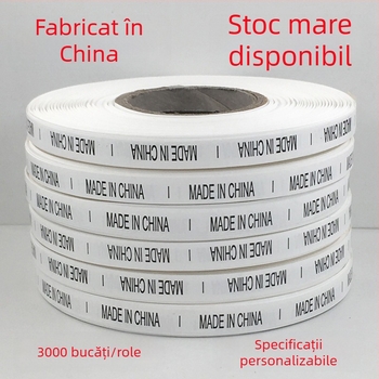 Etichetă de spălare, material bandă, Changtong Clothing, pentru îmbrăcăminte