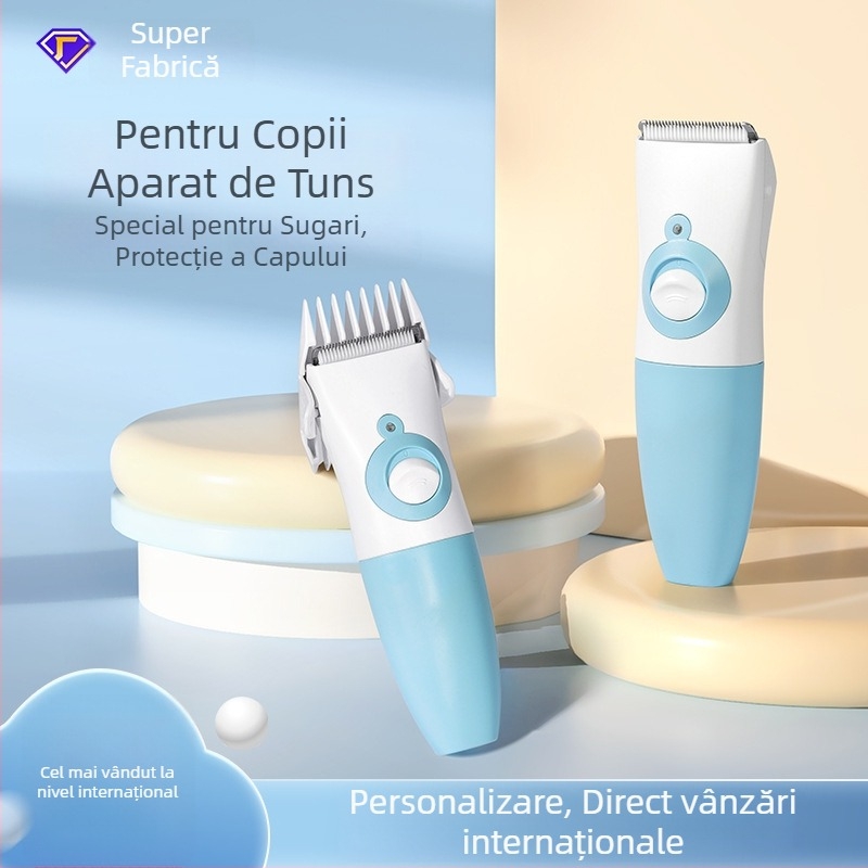 Mașină de tuns părul pentru bebeluși, impermeabilă, reîncărcabilă, 5W, CE/FCC/ROHS