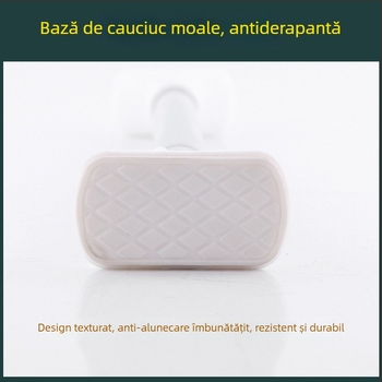 Bară telescopică din oțel inoxidabil pentru baie, pentru perdele și haine — montaj fără găuri