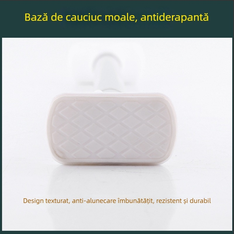 Bară telescopică din oțel inoxidabil pentru baie, pentru perdele și haine — montaj fără găuri