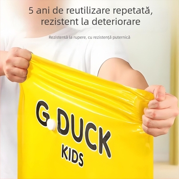Geantă de compresie prin vid pentru cuverturi și haine, cu pompă, model 1313, material PA+PE